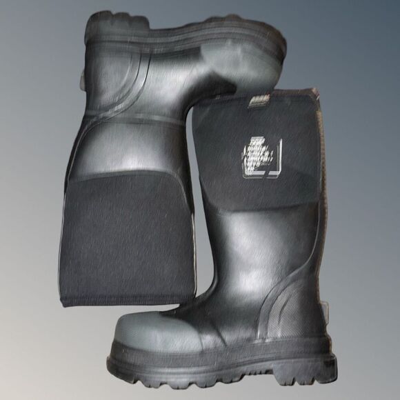 NWT Bogs Black Forge Steel Toe Snow Work Boots Size Men 4 Women 6 main image 9